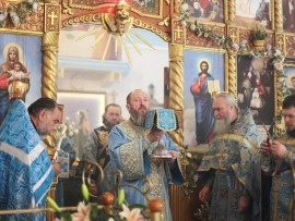 Престольный праздник Богородице-Рождественского храма города Усть-Каменогорска
