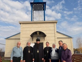 Престольный праздник в Покровском храме Асенкритовки