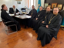 Под председательством архиепископа Кокшетауского и Акмолинского Варсонофия состоялось собрание благочинных церковных округов Кокшетауской и Акмолинской епархии