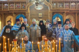 Праздник Покрова Пресвятой Богородицы в Покровском женском монастыре Уральска