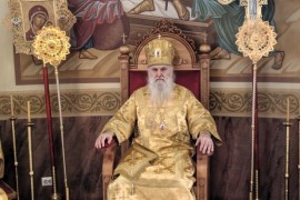 В Неделю 20-ю по Пятидесятнице Его Высокопреосвященство, Высокопреосвященнейший архиепископ Варсонофий совершил Божественную Литургию в кафедральном соборе Воскресения Христова города Кокшетау