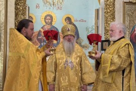 Неделя 20-я по Пятидесятнице. Архиерейское служение в Свято-Никольском кафедральном соборе