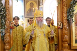 Архиерейская Литургия в Неделю 20-ю по Пятидесятнице