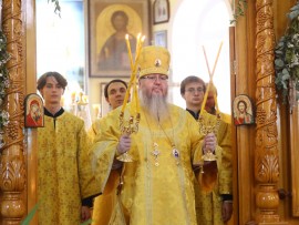 Архиерейская Литургия в Неделю 20-ю по Пятидесятнице