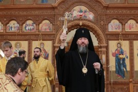 Божественная Литургия в Андреевском кафедральном соборе