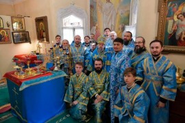 Престольный праздник в Покровском храме Алматы