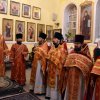 Архиерейское богослужение в праздник святой великомученицы Варвары