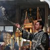 Епископ Каскеленский Геннадий совершил Литургию Преждеосвященных Даров в Никольском соборе Южной столицы