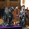 Епископ Каскеленский Геннадий совершил Литургию Преждеосвященных Даров в Никольском соборе Южной столицы