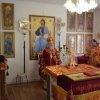 В Светлую субботу епископ Варнава совершил Божественную литургию в храме в честь преподобномученицы Елизаветы села Щербакты