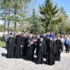 Накануне Праздника Великой Победы городское духовенство возложило цветы к памятникам защитникам Отечества нашего