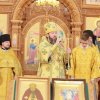 В день памяти преподобного Сергия Радонежского епископ Амфилохий возглавил Божественную Литургию в Андреевском кафедральном соборе