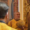 Епископ Каскеленский Геннадий Воскресную Божественную Литургию в главном храме Южной столицы