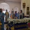 В великий праздник Успения Пресвятой Богородицы Управляющий епархии совершил праздничные богослужения в главном храме епархии