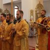 Архиепископ Амфилохий совершил Божественную Литургию в Андреевском кафедральном соборе