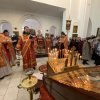 В день Радоницы в Благовещенском кафедральном соборе совершили Литургию и пасхальное поминовение усопших