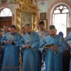 В неделю 13-ю по Пятидесятнице епископ Чимкентский и Туркестанский Хрисанф совершил Божественную Литургию в кафедральном соборе г. Шымкента