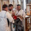 Празднование Сретения Господня в Константино-Еленинском кафедральном соборе Костаная