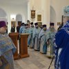 В Благовещенском кафедральном соборе города Павлодара поздравили с днем рождения архиепископа Павлодарского и Экибастузского Варнаву
