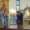 В Благовещенском кафедральном соборе города Павлодара поздравили с днем рождения архиепископа Павлодарского и Экибастузского Варнаву