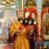 В Пасхальную ночь епископ Вианор совершил праздничное богослужение в кафедральном соборе Михаила Архангела г. Уральска