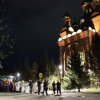 В Светлую Пасхальную ночь Управляющий епархии возглавил торжественное богослужение в Благовещенском кафедральном соборе Павлодара