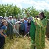 В день Святой Троицы Управляющий епархии совершил Божественную литургию и вечерню в Свято-Троицком храме села Железинка