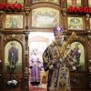 В предпразднство Благовещения Пресвятой Богородицы и Неделю преподобной Марии Египетской Епископ Вениамин совершил Литургию в храме Архистратига Михаила г. Кокшетау