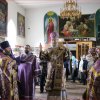 В предпразднство Благовещения Пресвятой Богородицы и Неделю преподобной Марии Египетской Епископ Вениамин совершил Литургию в храме Архистратига Михаила г. Кокшетау