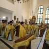 В день памяти апостолов Варфоломея и Варнавы в Благовещенском кафедральном соборе отметили тезоименитство архиепископа Павлодарского и Экибастузского Варнавы