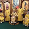 Божественная Литургия святителя Иоанна Златоуста в Свято-Андреевском кафедральном соборе города Усть-Каменогорска