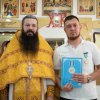 Чин малого освящения и Божественная литургия в Серафимовском храме поселка Карабалык