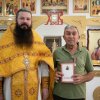 Чин малого освящения и Божественная литургия в Серафимовском храме поселка Карабалык