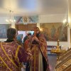 Чин выноса Креста в Константино-Еленинской церкви Костаная