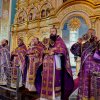 Чин выноса Креста в Константино-Еленинской церкви Костаная
