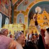 Чин выноса Креста в Константино-Еленинской церкви Костаная