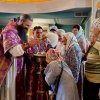 Чин выноса Креста в Константино-Еленинской церкви Костаная