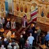 Чин выноса Креста в Константино-Еленинской церкви Костаная