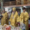 Начало Успенского поста. Происхождение (изнесение) Честных Древ Животворящего Креста Господня. Архиерейское служение