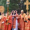 Праздник Изнесения Честных Древ Животворящего Креста Господня в кафедральном соборе