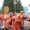 Праздник Изнесения Честных Древ Животворящего Креста Господня в кафедральном соборе