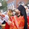 Праздник Изнесения Честных Древ Животворящего Креста Господня в кафедральном соборе