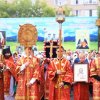 Праздник Изнесения Честных Древ Животворящего Креста Господня в кафедральном соборе