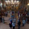 В праздник Изнесения честных Древ Животворящего Креста Господня в городе Есик состоялась Литургия архиерейским чином
