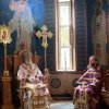 В праздник Изнесения честных Древ Животворящего Креста Господня в городе Есик состоялась Литургия архиерейским чином