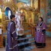 В праздник Изнесения честных Древ Животворящего Креста Господня в городе Есик состоялась Литургия архиерейским чином