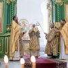 Божественная литургия в Троице-Севастиановском соборе города Караганды.