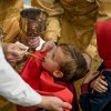 Божественная литургия в Троице-Севастиановском соборе города Караганды.