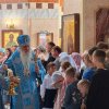Высокопреосвященнейший архиепископ Варсонофий совершил Литургию и молебен на начало учебного года в кафедральном соборе Воскресения Христова г. Кокшетау