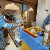 В праздник Успения Пресвятой Богородицы Управляющий епархии совершил Литургию в Троицком храме села Железинка